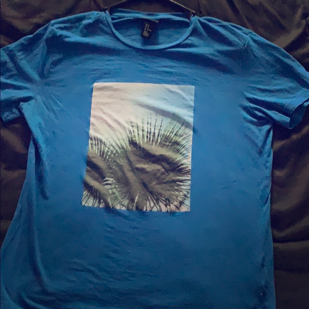 Royal Blue Graphic Tee